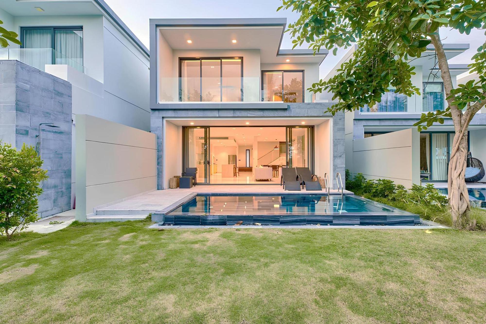 "Brg Golf Club" - Danang Private Pool Villa 3 Bedrooms #1 Bagian luar foto